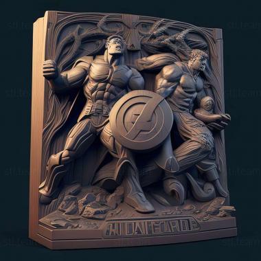 3D модель Гра Marvel Avengers Battle (STL)